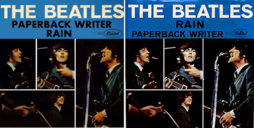The Beatles Paperback Writer single sleeve