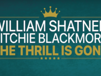 William Shatner + Ritchie Blackmore, “The Thrill Is Gone” (2020): One Track Mind